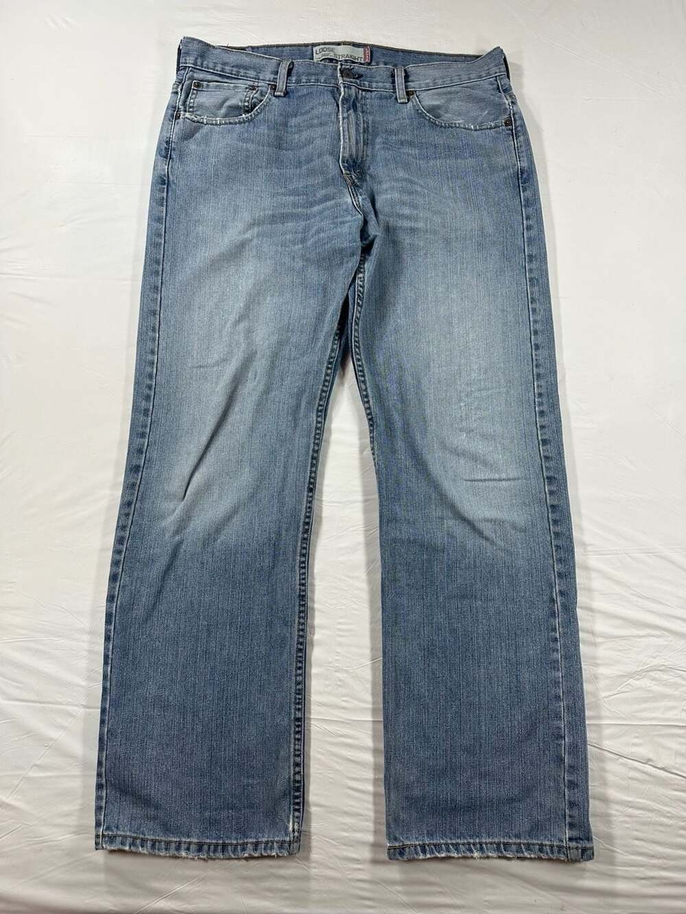 Y2K Levi's 569 Loose Straight Jeans Mens 34x32(Fits 37x31) Baggy Skater